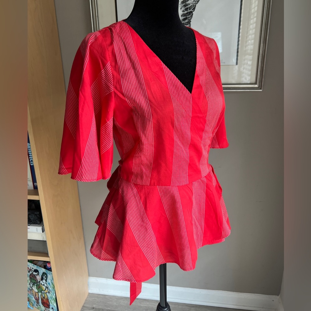 LOFT wrap blouse